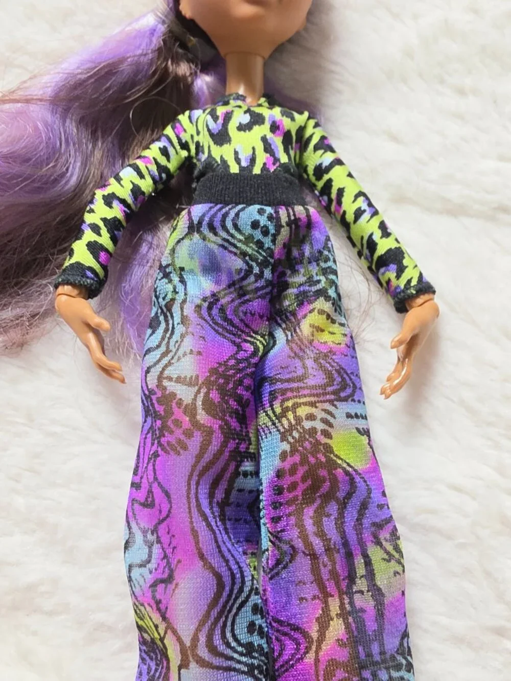 2024 Monster High Scare-adise Island Clawdeen Wolf Fashion Doll G3 Mattel